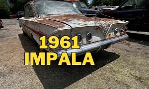 1961 Chevy Impala Last on the Road in the Late '70s Hides Big Surprise Under the Hood
