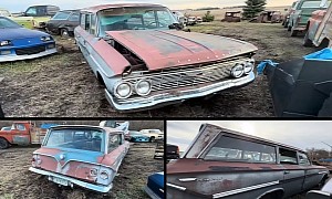 1961 Chevrolet Parkwood Abandoned for 48 Years Is a Forgotten One-Year Gem