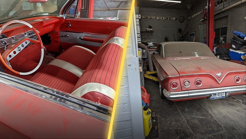 1961 Chevy Impala barn find