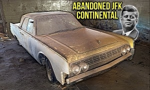 1961 Lincoln Continental Convertible Hides a Decade-Old Adult-Rated Secret Under Back Seat