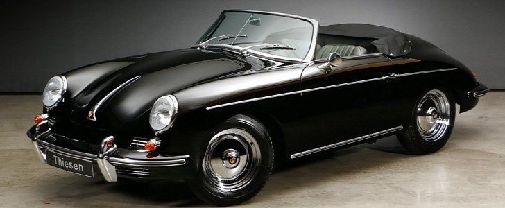 photo of 1961 Porsche 356 B 1600 T6 Twin-Grille Roadster Looks Like Open-Top Perfection image