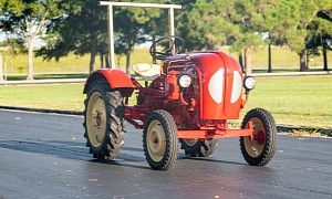1961 Porsche Junior 108 Tractor Is Looking for a New Owner