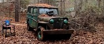 1961 Willys Jeep Was Left to Rot in the Woods, Takes First Drive in 30 Years