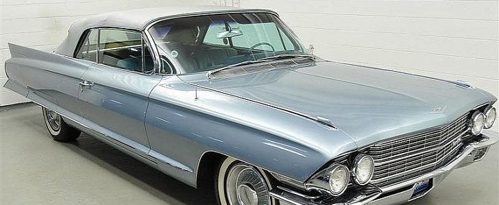 1962 Cadillac Series 62 Convertible Goes to Auction