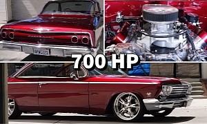 1962 Chevrolet Bel Air Is the Ultimate "Bubble Top" Restomod, Packs 700 HP