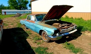1962 Chevrolet Biscayne Was Left To Rot in a Field, Comes Back to Life After 43 Years