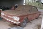 1962 Chevrolet Corvair Spyder Is an Unexpected Barn Find Saved After Many Years of Sitting