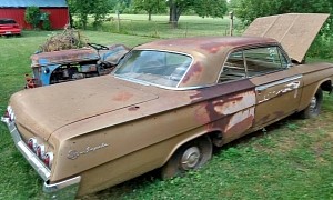 1962 Chevrolet Impala SS Golden Anniversary Begs to Be Saved, Original V8 Still There