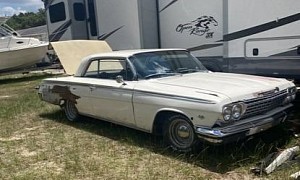 1962 Chevrolet Impala With Original Muscle Is a Great Project If You Ignore the Awful Pics