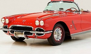 1962 Chevy Corvette Comes with Matching Numbers Fuel Injected Engine, Worth $75K