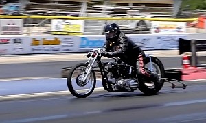 1962 Harley-Davidson Sportster Drag Bike Comes Out of Storage to Race Again