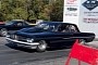 1962 Pontiac Catalina Drag Races Firebird and Fox-Body Mustang, Takes No Prisoners