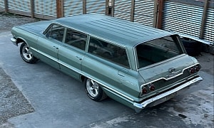 1963 Chevrolet Bel Air Emerges From Hiding With a Body Style Not Everybody Loves
