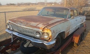 1963 Chevrolet Bel Air Is a Mysterious Find That Doesn’t Tell the Full V8 Story