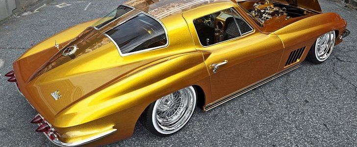 1963 Chevrolet Corvette "Golden Glory" rendering
