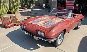 1963 Chevrolet Corvette Parked 40 Years Ago Hides a Mysterious Change Under the Hood