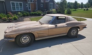 1963 Chevrolet Corvette Sees Daylight After Two Decades, Matching-Numbers Surprise