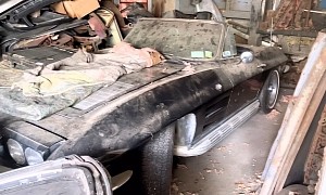 1963 Chevrolet Corvette Spent Decades in a Barn, Still Looks the Part