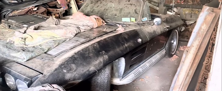 1963 Chevrolet Corvette barn find