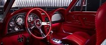 1963 Chevrolet Corvette Split Window Has a Custom Red Interior to Die For