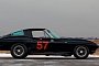 1963 Chevrolet Corvette Split Window Looks Black as Death on the Track