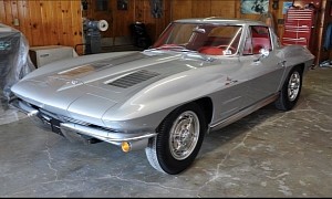 1963 Chevrolet Corvette Z06 "Big Tank" Is One of 63 Built, Costs a Fortune
