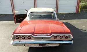1963 Chevrolet Impala Barn Find Hides an Original Surprise Under the Hood