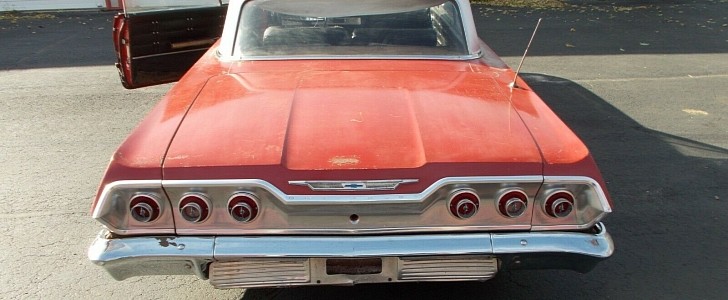 1963 Chevrolet Impala barn find