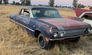 1963 Chevrolet Impala Field Find Hopes It’ll Get a Second Wind, Very Unlikely Though