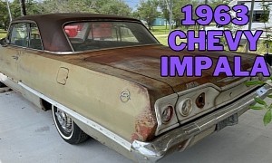 1963 Chevrolet Impala Flexes Original Paint and That's Pretty Much It