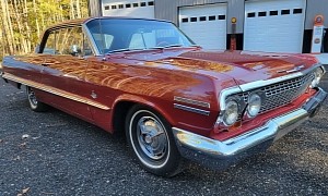 1963 Chevrolet Impala SS Runs on Original V8 Power, Walkaround Video Is Impressive