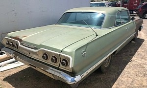 1963 Chevrolet Impala Survivor Is as Original as It Gets, Rare Color Combination