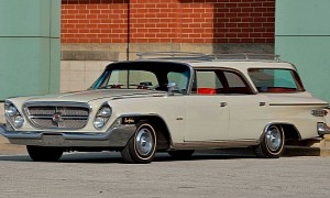 1963 Chrysler Town & Country Is Not a Minivan, but a Rare 9-Passenger Wagon