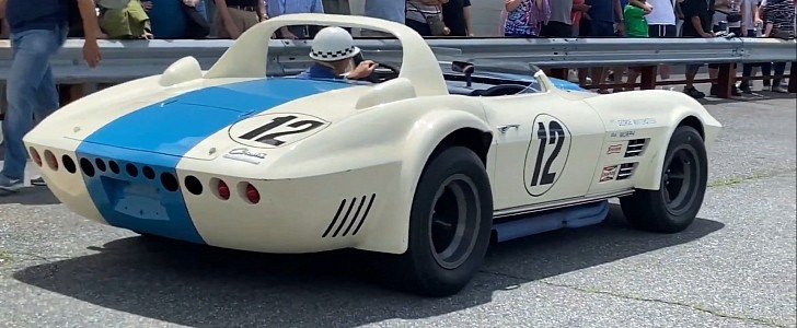 Original, unrestored 1963 Chevrolet Corvette Grand Sport Roadster No.2 demoed by Simeone Foundation Automotive Museum