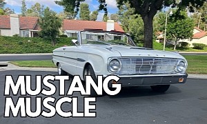 1963 Ford Falcon Futura Looks Spotless, Hides Mustang Muscle Under the Hood