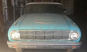 1963 Ford Falcon Sprint Barn Find Saved After 15 Years in Dry Storage