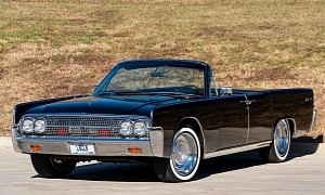 1963 Lincoln Continental "Black Beauty" Looks Best Topless