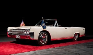 1963 Lincoln Continental, the Last Limo to Carry JFK Alive, Sells for $375,000