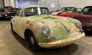 1963 Porsche 356 Found in a Barn Has Been Sitting for 40 Years, Still Runs