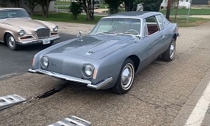 1963 Studebaker Avanti Flexes Rare Gray Paint, Looks Ready to Win Beauty Contests
