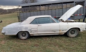 1964 Buick Riviera Parked 26 Years Ago in a Barn Is Original, Complete, and Unrestored