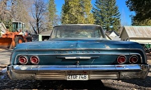 1964 Chevrolet Bel Air Is an Amazing Yard Survivor With Zero Rust