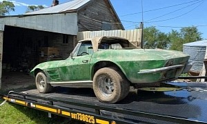 1964 Chevrolet Corvette Barn Find Has Something Unexpected Under the Hood