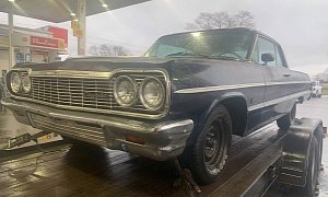 1964 Chevrolet Impala Barn Find Was Used by an Old Lady to Go to Church