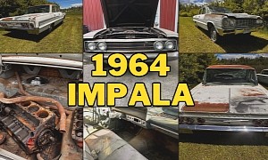 1964 Chevrolet Impala Hides a Little Surprise in the Trunk, Original GM Steel