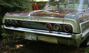 1964 Chevrolet Impala Parked Outside Since 1985 Is Ready to Go for Pocket Money