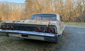 1964 Chevrolet Impala Parked Since 1989 Hides Big Engine Changes
