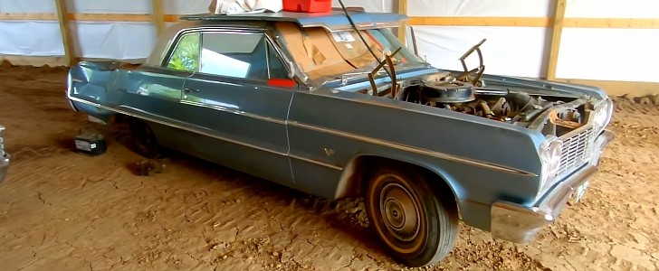 1964 Chevrolet Impala barn find