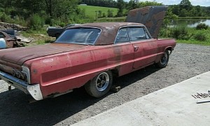 1964 Chevrolet Impala SS Parked for 37 Years Is Back, V8 Starts Rights Up