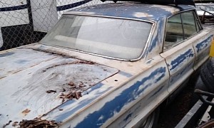 1964 Chevrolet Impala Waiting for Restoration in Someone’s Yard Needs Another Chance
